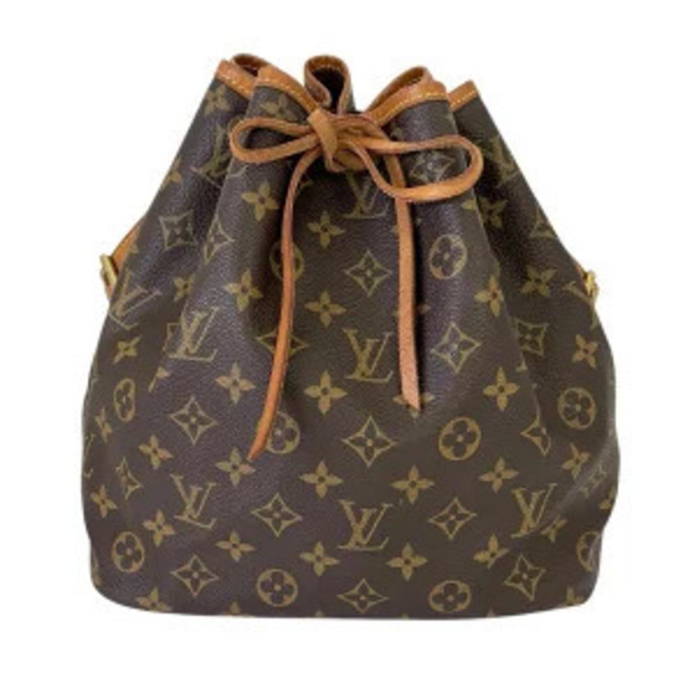 Louis Vuitton Shoulder Noe Brown Bag Monogram